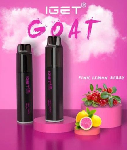 Iget Bar Plus Vape Puff Blueberry Raspberry Bubblegum Thevapebar