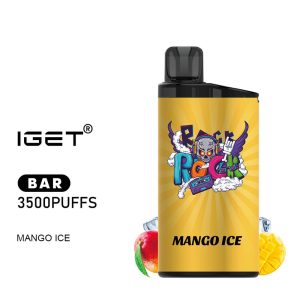 iGET BAR - Mango Ice - 3500 Puff - Disposable Vape Australia - The Vape Bar - buy iget vape online