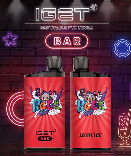 iGET BAR VAPE 3500 PUFF - LUSH ICE - The Vape Bar