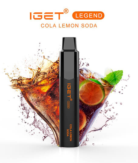 iGET Legend - 4000 puff - Cola Lemon Soda