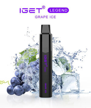 iGET Legend - 4000 puff - Grape Ice