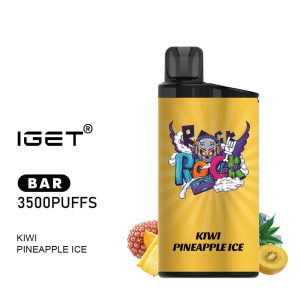 iGET BAR - Kiwi Pineapple Ice - 3500 Puff - Disposable Vape Australia - The Vape Bar - buy iget vape online