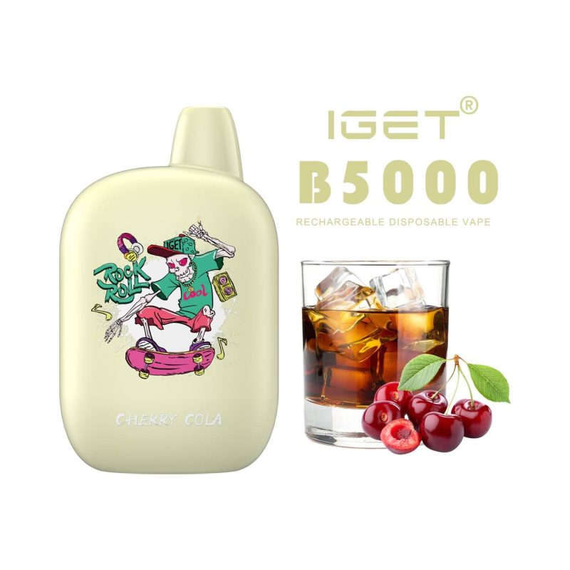 iGET b5000 - Cherry Cola - Disposable Vape - Australia