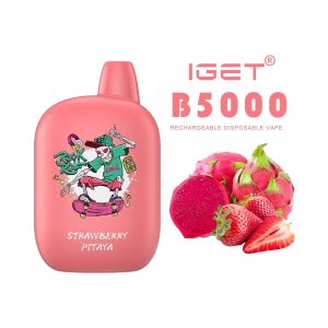iGET b5000 - Strawberry Pitaya - Disposable Vape - Australia